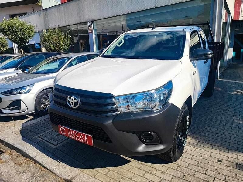 Branco Usado 2019 Toyota HiLux Pickup | € 27.500 (Super Preço) - Imagem 1/4