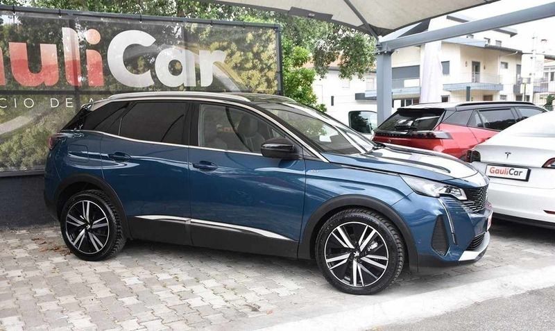 Azul Usado 2021 Peugeot 3008 GT SUV | € 27.200 (Preço justo) - Imagem 1/4