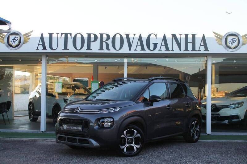 Cinza Usado 2021 Citroën C3 Aircross Shine SUV | € 17.900 (Preço elevado) - Imagem 1/4