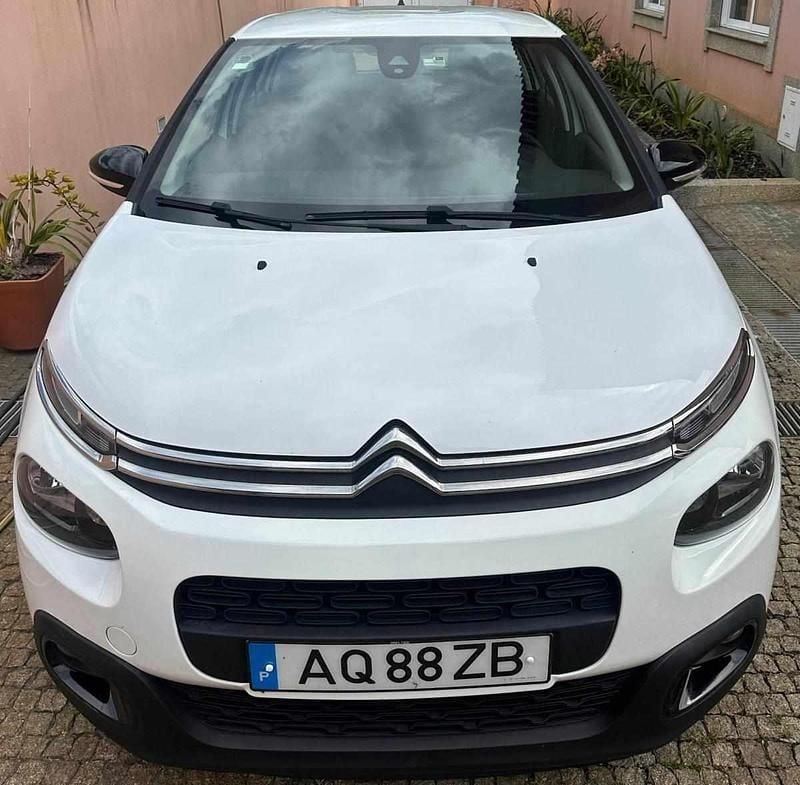 Branco Usado 2018 Citroën C3 Citadino | € 10.500 (Bom preço) - Imagem 1/4