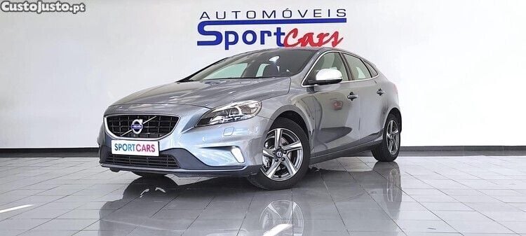 Cinza Usado 2015 Volvo V40 R-Design Carrinha | € 13.450 (Preço justo) - Imagem 1/1