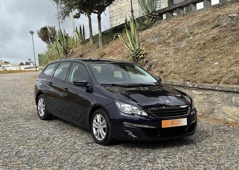 Azul Usado 2017 Peugeot 308 Carrinha | € 10.950 (Preço justo) - Imagem 1/4