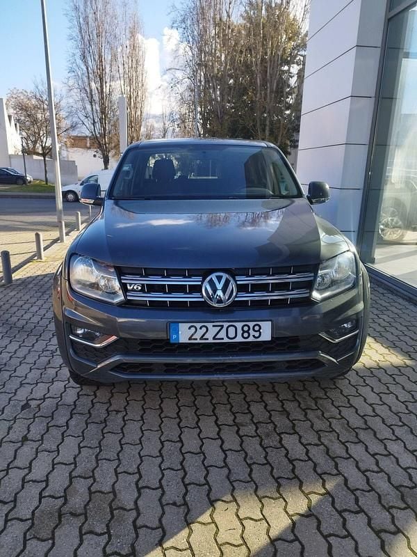 Cinza Usado 2019 VW Amarok Highline Pickup | € 35.500 - Imagem 1/4