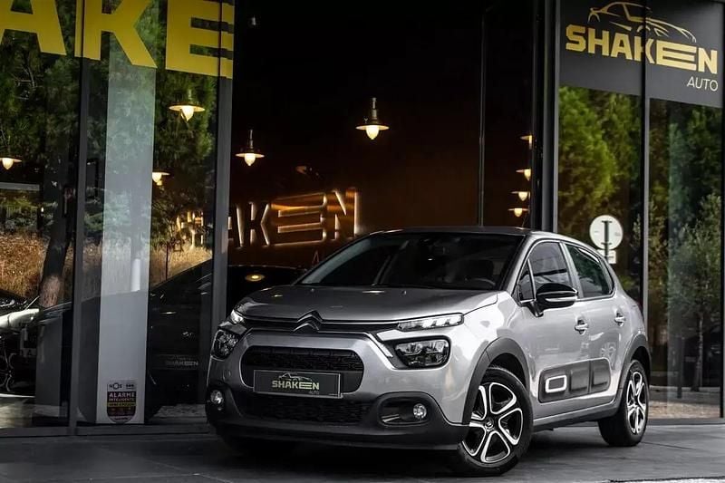 Prateado Usado 2022 Citroën C3 Feel Citadino | € 10.900 (Super Preço) - Imagem 1/4