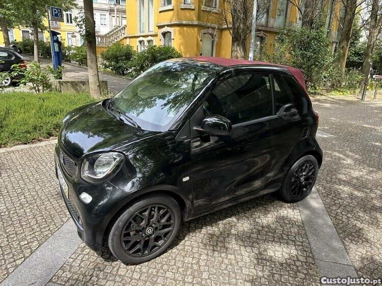 Preto Usado 2016 Smart ForTwo Coupé Cabrios | € 14.450 (Preço justo) - Imagem 1/1