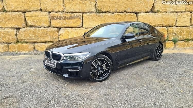 Preto Usado 2018 BMW 530 Sport Line Sedan | € 39.500 (Caro) - Imagem 1/1