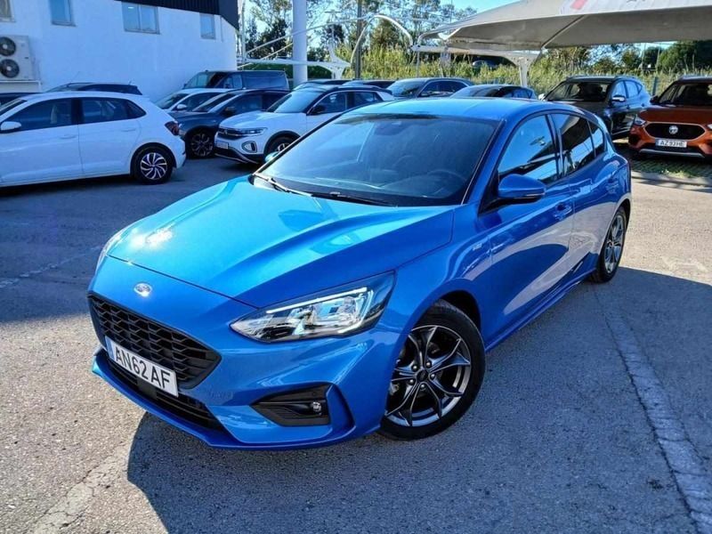 Azul Usado 2021 Ford Focus ST-Line X | € 21.950 (Preço elevado) - Imagem 1/4