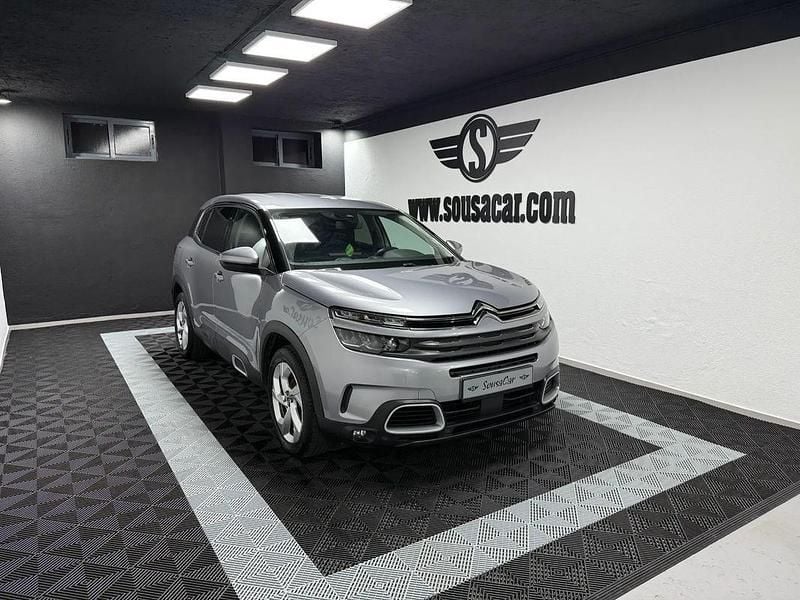 Cinza Usado 2022 Citroën C5 Aircross PureTech SUV | € 20.900 (Preço justo) - Imagem 1/4