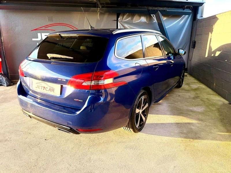Usado Peugeot 308 SW GT-line 150 HP (110 kW) 2015 Azul Carrinha