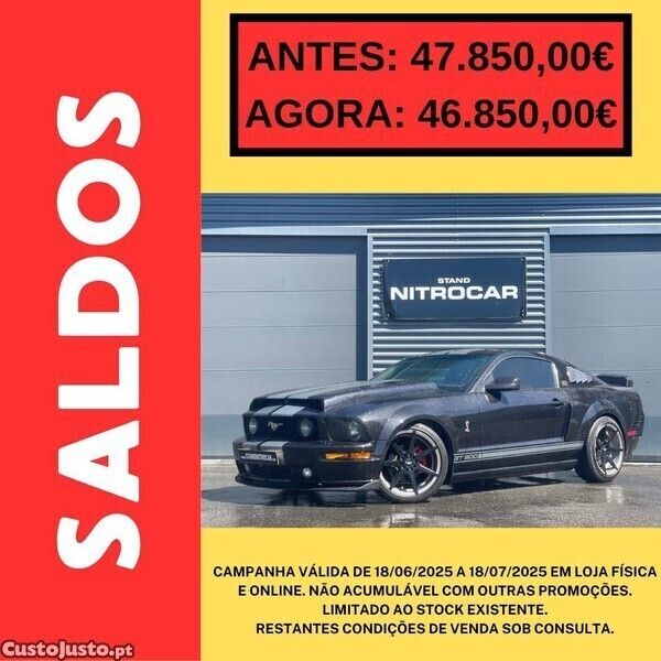 Usado Ford Mustang 250 HP (183 kW) 2005 Preto Coupé