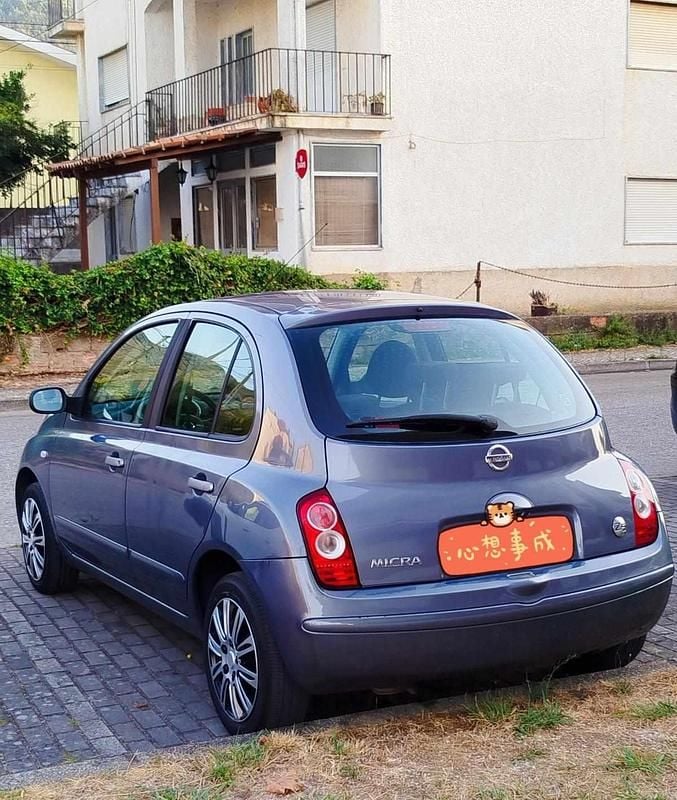 Cinzento Usado 2008 Nissan Micra Citadino | € 2.970 - Imagem 1/2