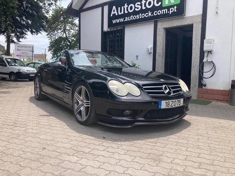 Preto Usado 2003 Mercedes SL55 AMG AMG Cabrios | € 48.900 - Imagem 1/4