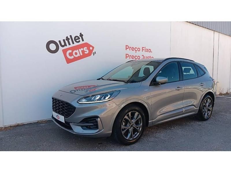 Cinzento claro metalizado Usado 2022 Ford Kuga ST-Line SUV | € 19.950 (Bom preço) - Imagem 1/4
