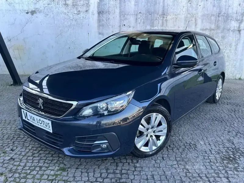 Azul Usado 2019 Peugeot 308 Carrinha | € 14.900 (Preço justo) - Imagem 1/4