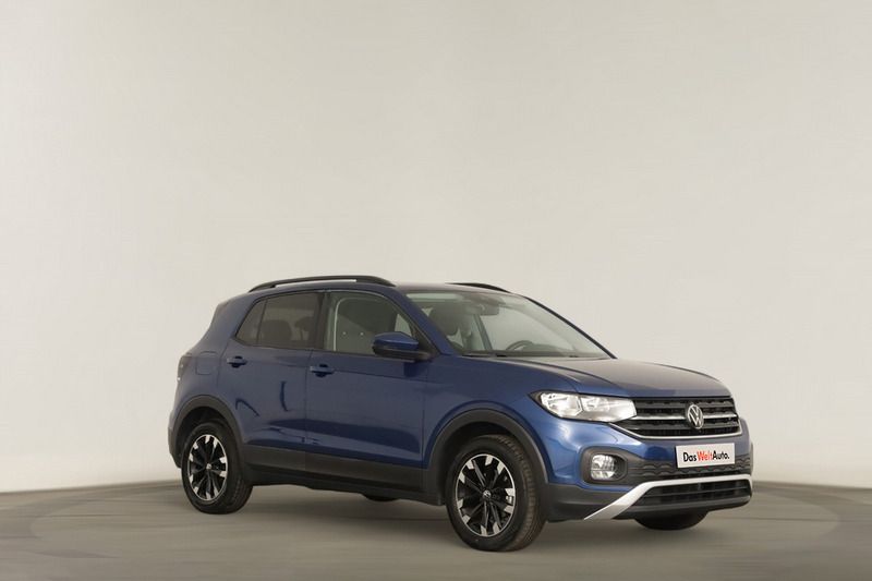 Azul Usado 2023 VW T-Cross SUV | € 18.490 (Preço justo) - Imagem 1/4