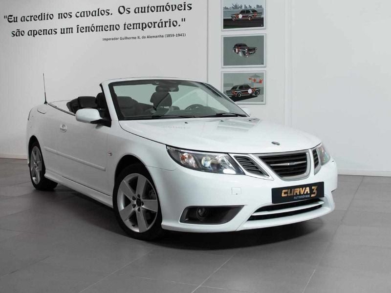 Usado Saab 9-3 Cabriolet 150 HP (110 kW) 2008 Branco Cabrios
