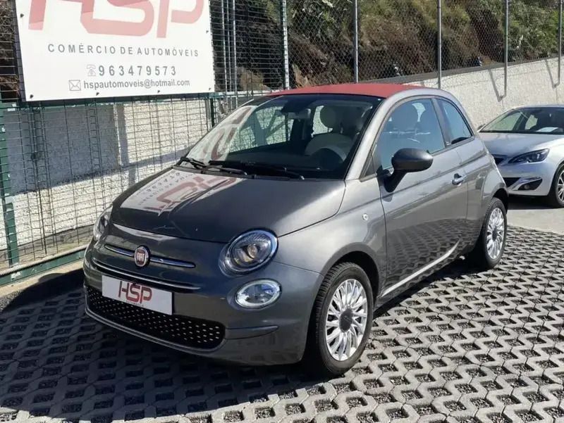 Cinza escuro Usado 2021 Fiat 500C Lounge Cabrios | € 17.500 (Caro) - Imagem 1/4