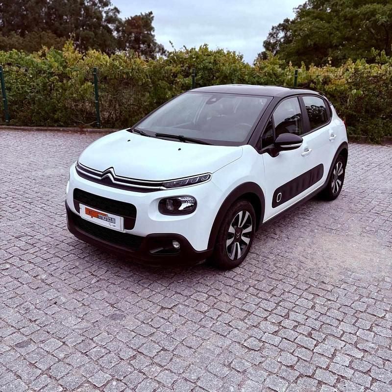Branco Usado 2020 Citroën C3 Citadino | € 12.900 (Preço justo) - Imagem 1/4