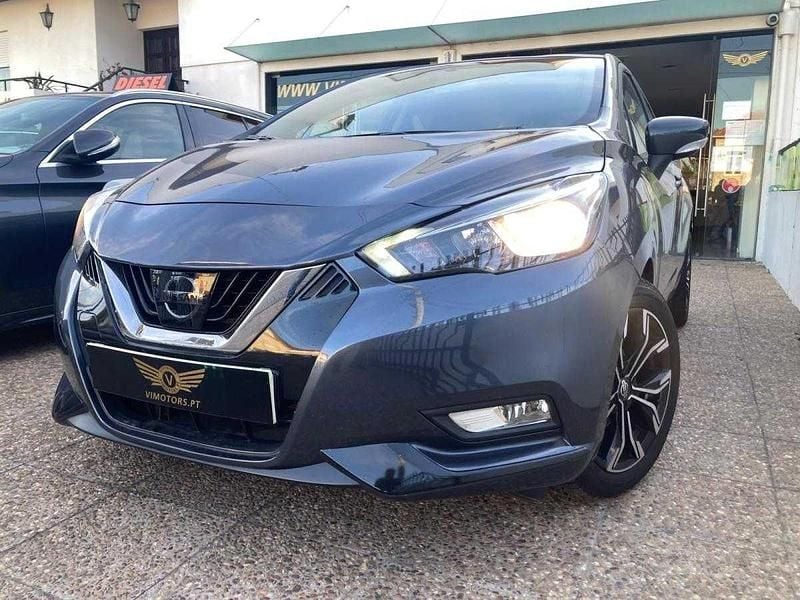 Cinza Usado 2019 Nissan Micra N-Connecta Citadino | € 16.450 (Preço elevado) - Imagem 1/4