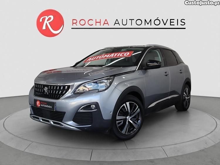 Cinza Usado 2018 Peugeot 3008 Allure SUV | € 15.990 (Preço justo) - Imagem 1/1