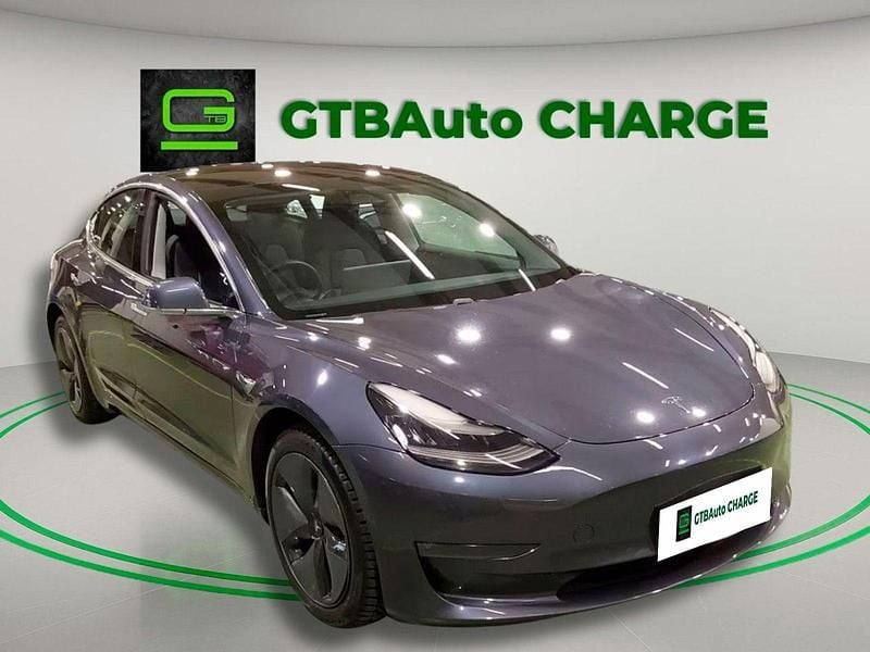 Cinza Usado 2020 Tesla Model 3 Long Range AWD Sedan | € 28.499 (Preço justo) - Imagem 1/4