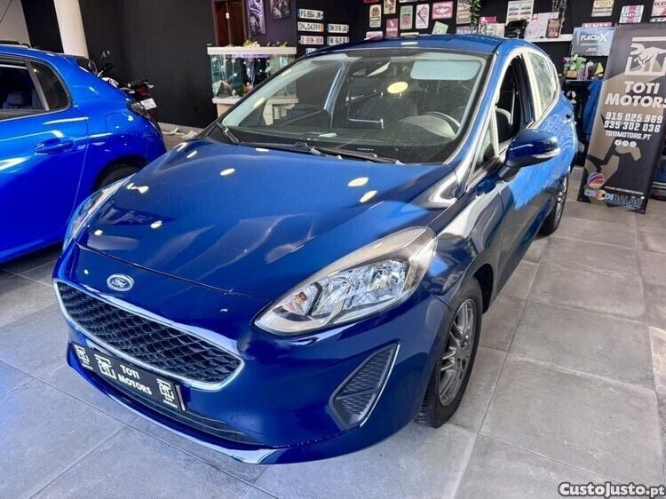 Usado Ford Fiesta 85 HP (62 kW) 2019 Azul Citadino