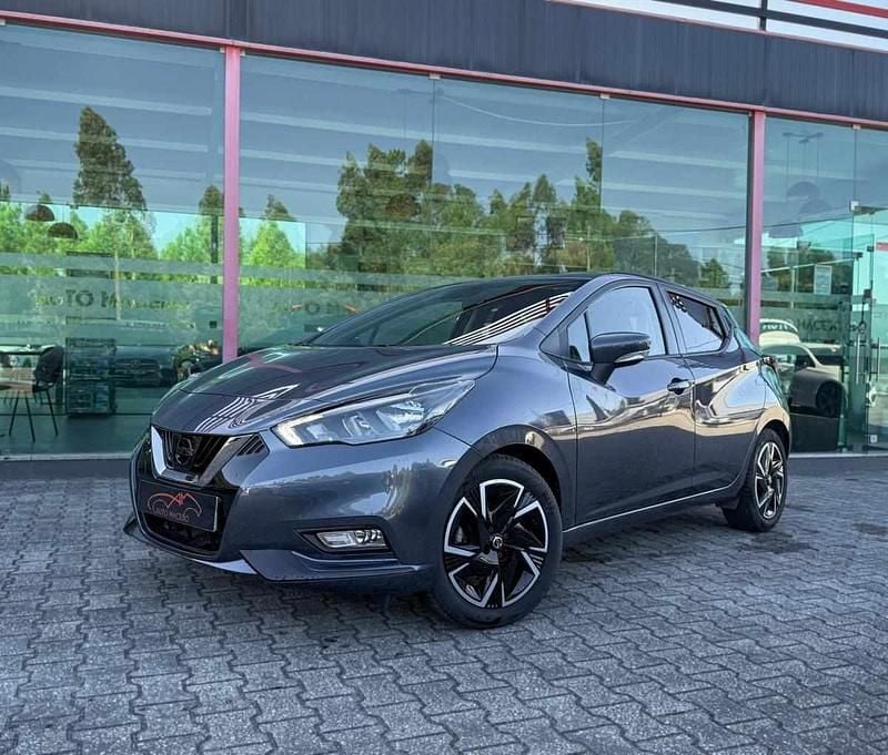 Cinzento Usado 2022 Nissan Micra Citadino | € 15.750 (Bom preço) - Imagem 1/4