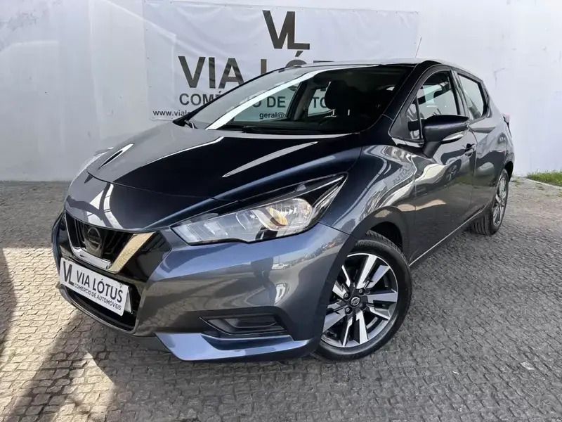Cinza Usado 2018 Nissan Micra Acenta Citadino | € 12.900 (Preço justo) - Imagem 1/4