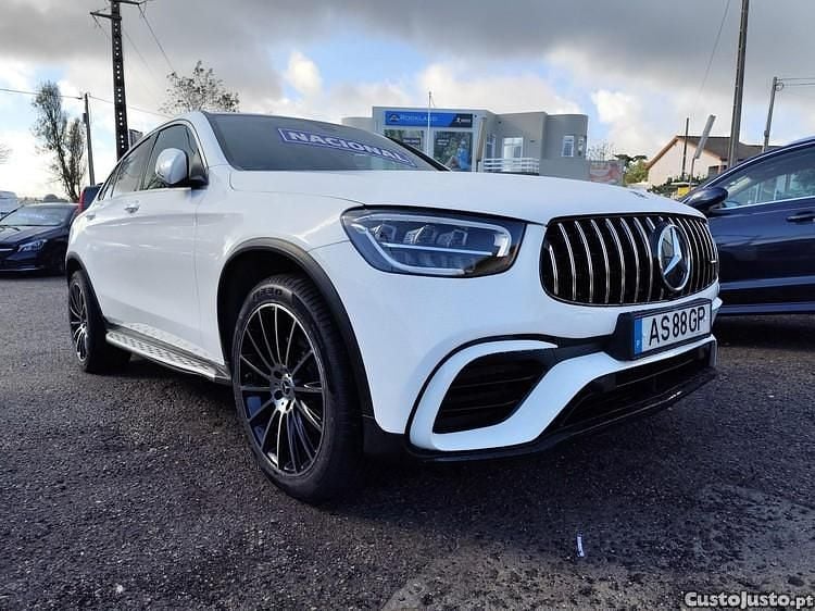 Branco Usado 2022 Mercedes GLC220 Coupé | € 49.900 (Preço elevado) - Imagem 1/1