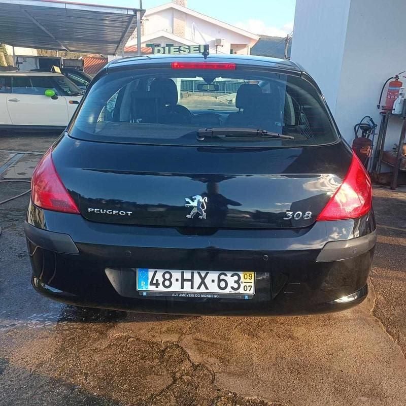 Usado Peugeot 308 109 HP (80 kW) 2009 Preto Citadino
