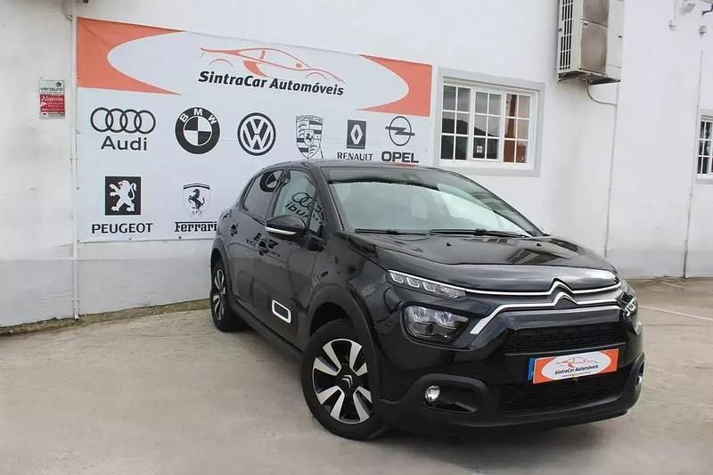 Preto Usado 2024 Citroën C3 PureTech Citadino | € 16.380 (Bom preço) - Imagem 1/4