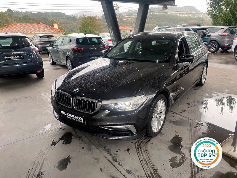 Cinza Usado 2017 BMW 525 Luxury Line Carrinha | € 32.900 (Preço justo) - Imagem 1/4