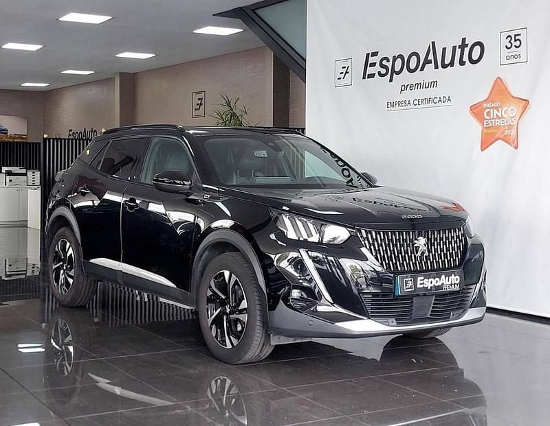 Preto Usado 2021 Peugeot 2008 GT-line SUV | € 17.750 (Preço elevado) - Imagem 1/4