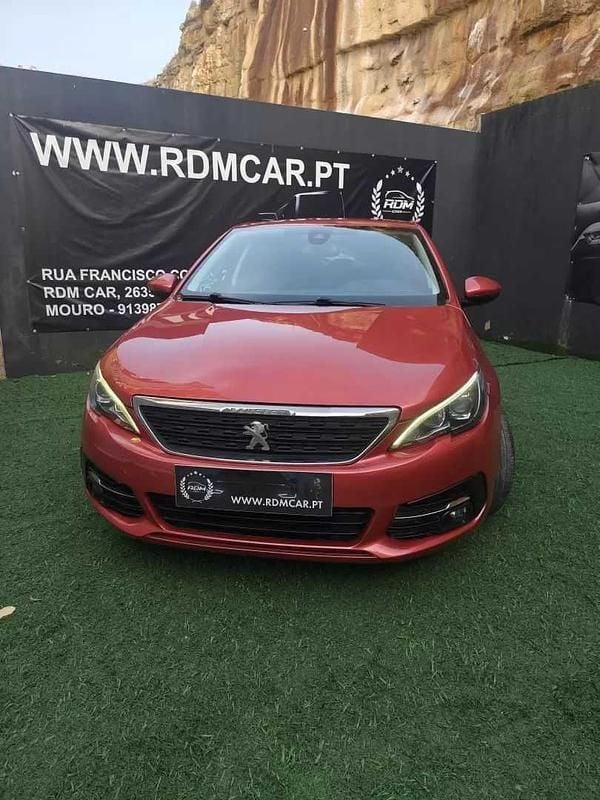 Usado Peugeot 308 Style 102 HP (75 kW) 2019 Vermelho