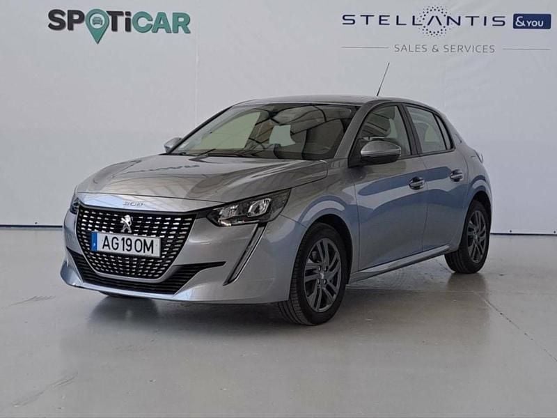 Cinzento Usado 2021 Peugeot 208 Citadino | € 15.900 (Preço justo) - Imagem 1/4