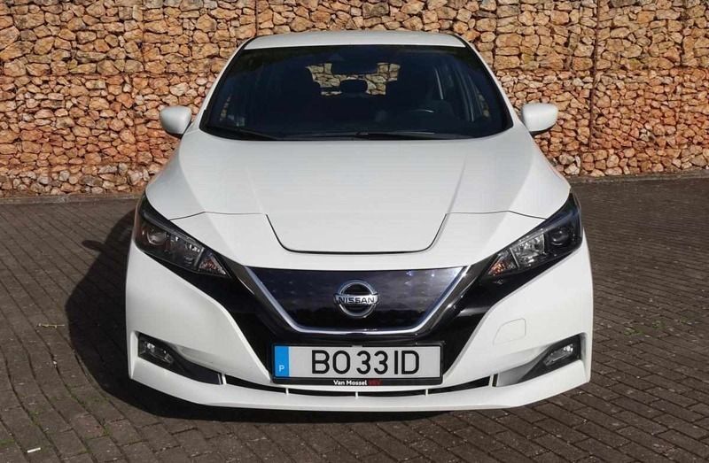 Branco Usado 2019 Nissan Leaf Acenta Citadino | € 9.500 - Imagem 1/4