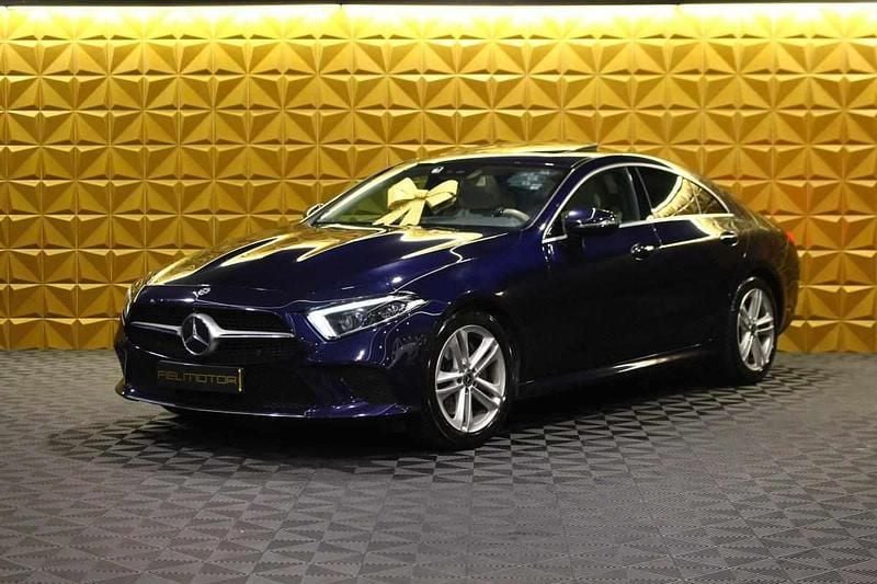 Azul Usado 2019 Mercedes CLS300 Sedan | € 40.900 - Imagem 1/4
