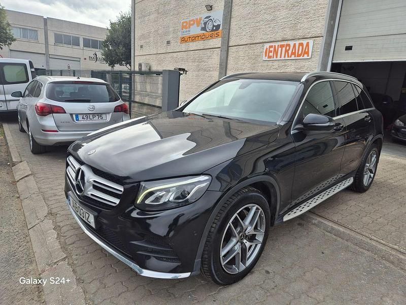 Preto Usado 2017 Mercedes GLC250 AMG line SUV | € 27.900 (Super Preço) - Imagem 1/4