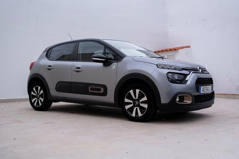 Cinza Usado 2022 Citroën C3 PureTech | € 12.750 (Preço justo) - Imagem 1/4
