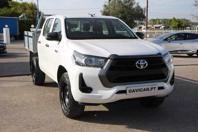 Branco Usado 2022 Toyota HiLux Pickup | € 34.850 (Bom preço) - Imagem 1/4