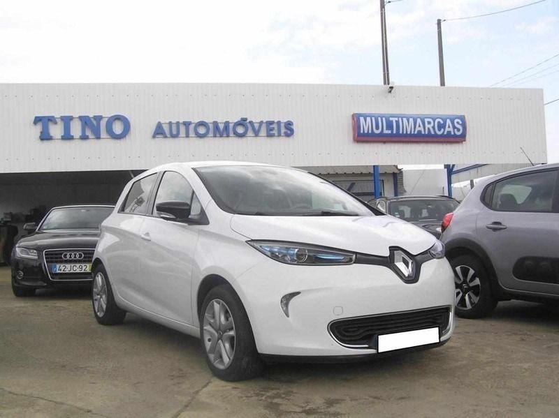 Branco Usado 2019 Renault Zoe Citadino | € 18.800 - Imagem 1/4