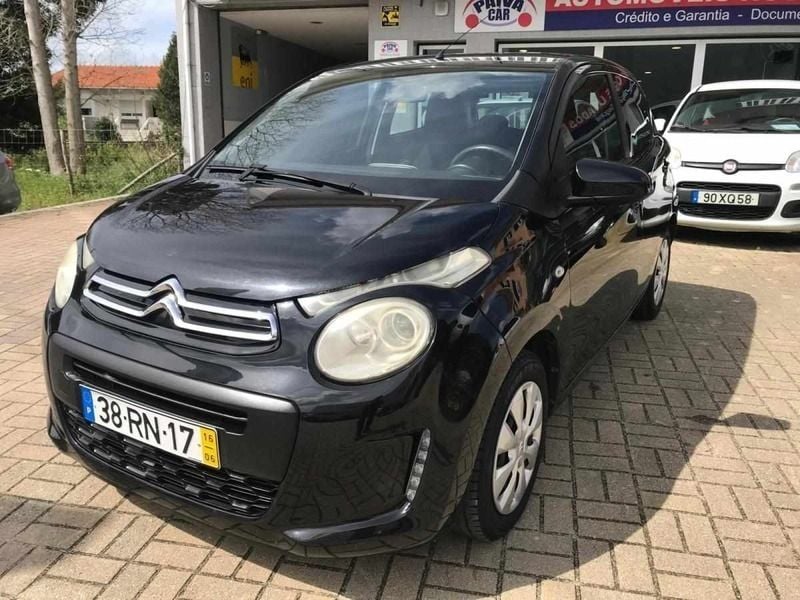 Preto Usado 2016 Citroën C1 Citadino | € 7.900 (Bom preço) - Imagem 1/4