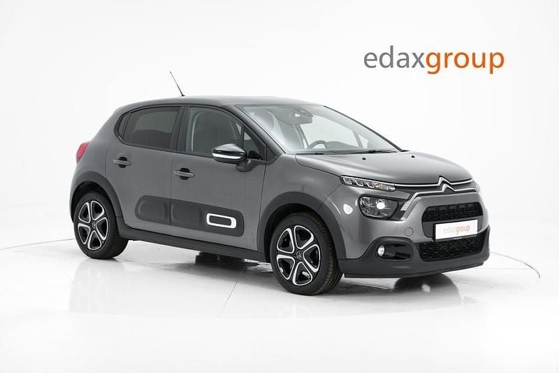 Cinza Usado 2021 Citroën C3 Feel Citadino | € 12.490 (Preço justo) - Imagem 1/4