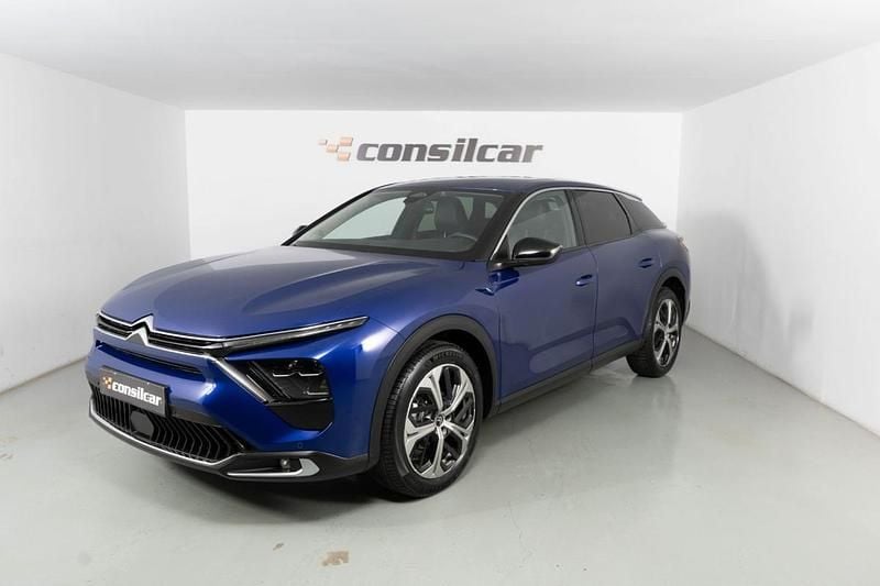Azul Usado 2023 Citroën C5 X PureTech Carrinha | € 20.980 (Preço justo) - Imagem 1/4