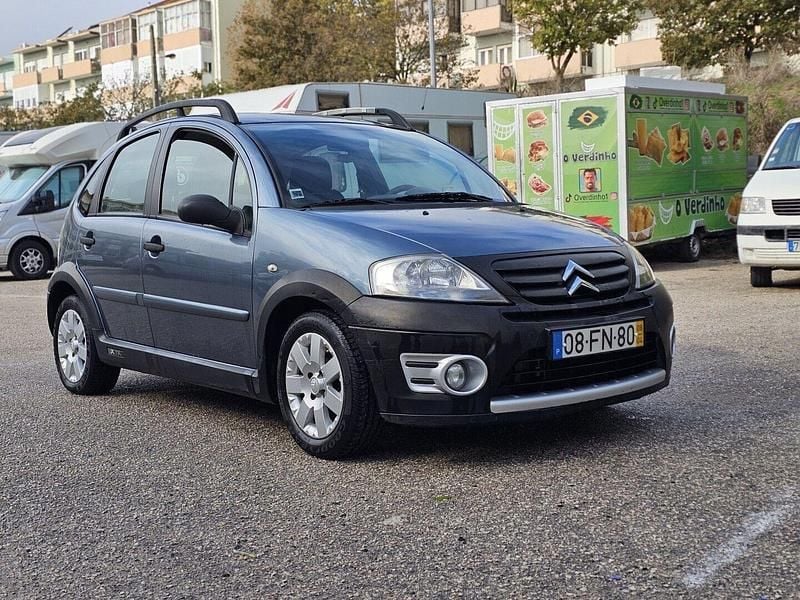 Azul Usado 2008 Citroën C3 XTR | € 4.750 (Preço justo) - Imagem 1/4