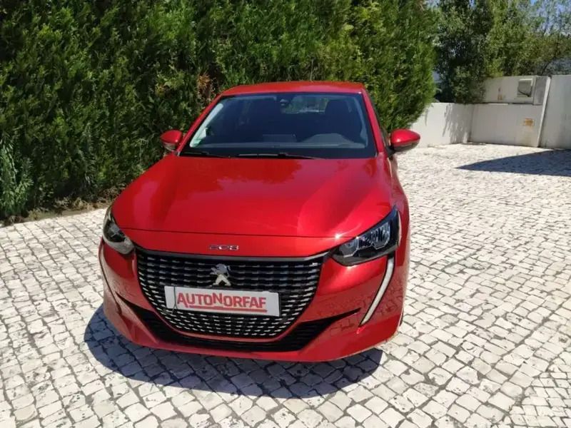 Vermelho Usado 2020 Peugeot 208 Business-Line Citadino | € 20.990 - Imagem 1/4