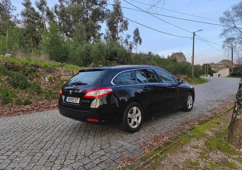 Usado Peugeot 508 114 HP (83 kW) 2013 Preto Carrinha