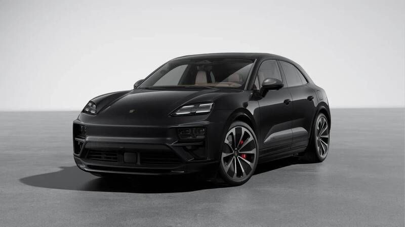 Preto jet metalizado Usado 2025 Porsche Macan Turbo SUV | € 159.332 - Imagem 1/4