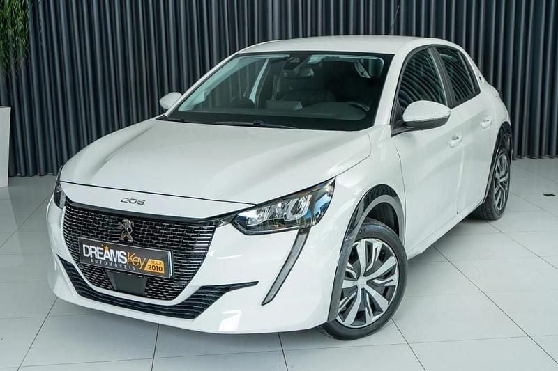 Branco Usado 2020 Peugeot e-208 Citadino | € 17.350 (Preço justo) - Imagem 1/4