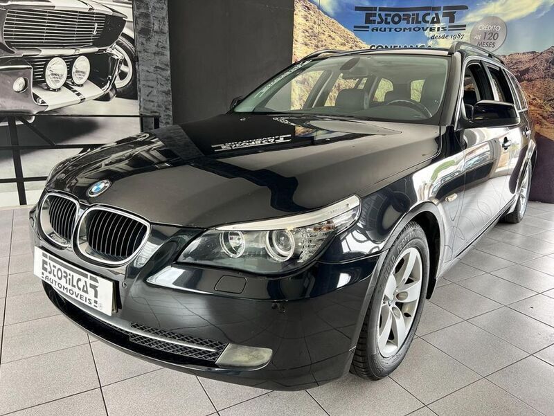 Preto Usado 2010 BMW 520 Carrinha | € 8.900 (Preço elevado) - Imagem 1/4
